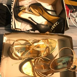 Both Only Worn Once Size 9 Both heels